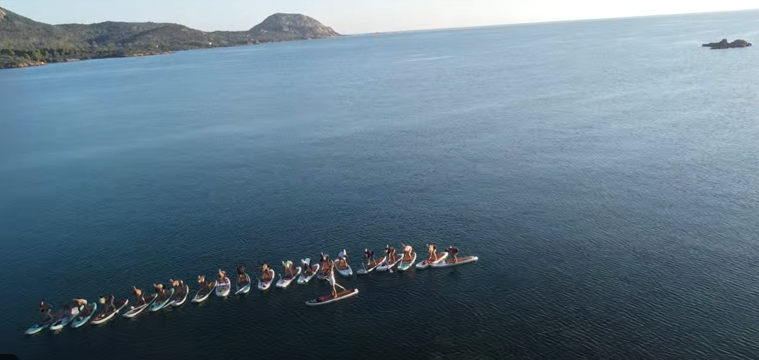 SUP experince YOGA